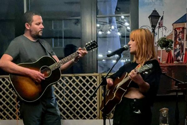 Jack & Tasha at Baton Rouge at Queens open mic