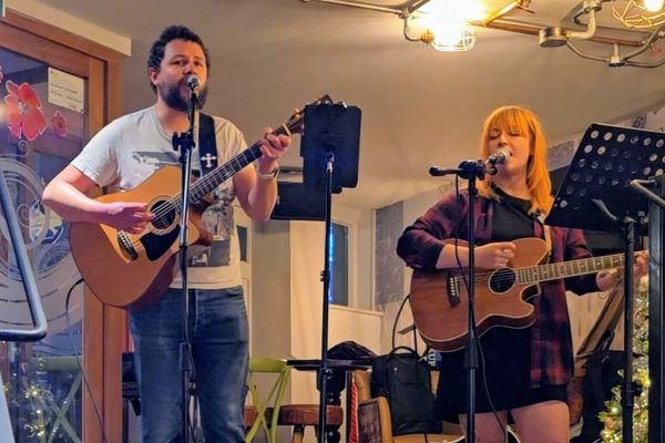 Jack & Tasha at Grand Union Leicester open mic